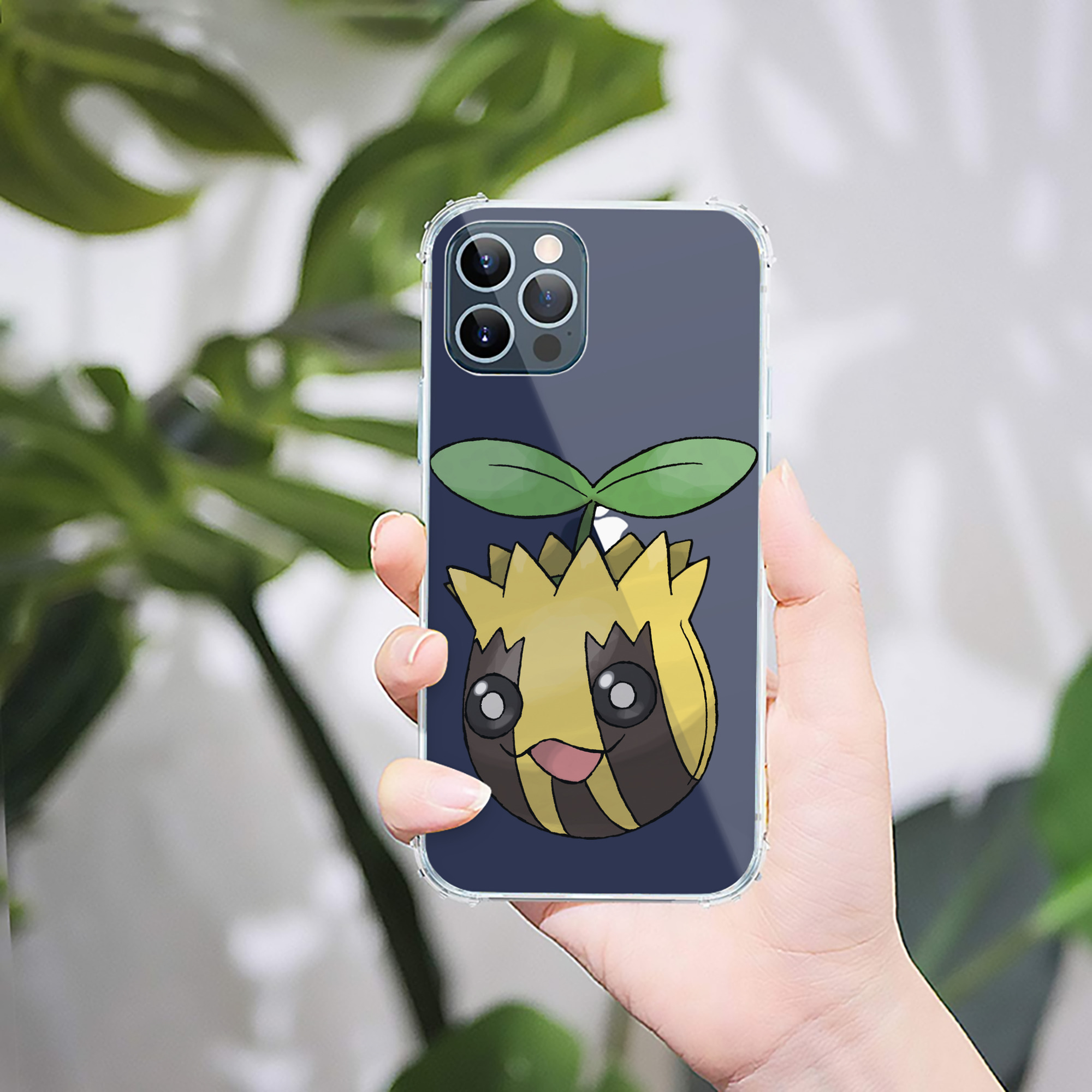 （画像用） ポケットモンスター Pokémon 【iPhone 12シリーズ対応】透明スマホケース（クリアソフトケース）